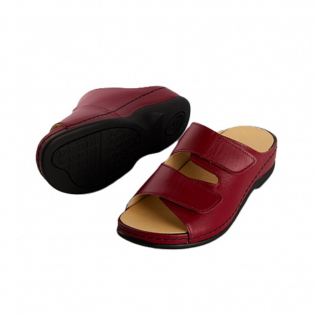 Сабо ортопедические Dr Thomas женские DTD-001-3 красные. Изображение 2 из 3