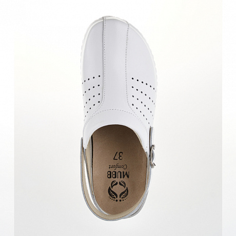 Сабо Mubb женские 739 белые. Изображение 5 из 5