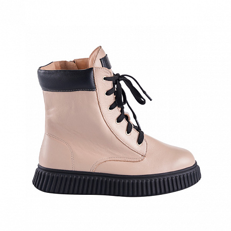 Полусапоги ортопедические Dr Thomas утепленные женские DTD-615-4 бежевые. Изображение 3 из 6