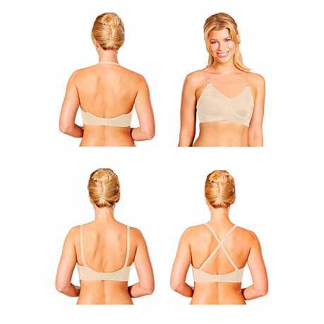 Бюстгальтер Nicola Jane для фиксации экзопротеза 7001 телесный. Изображение 3 из 4