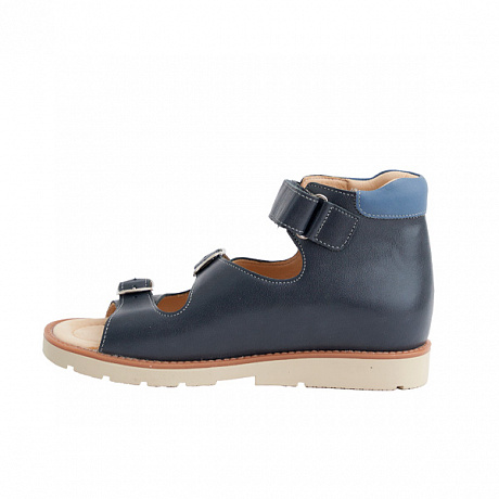 Сандали ортопедические Мега Ортопедик для мальчиков 051 01 26 серые. Изображение 3 из 4