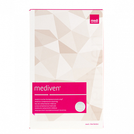 Гольфы компрессионные medi Plus 2 класс закрытый носок 201C. Изображение 3 из 3