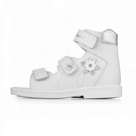 Сандалии Bottilini для девочек SO-309(7) серебристые. Изображение 5 из 5