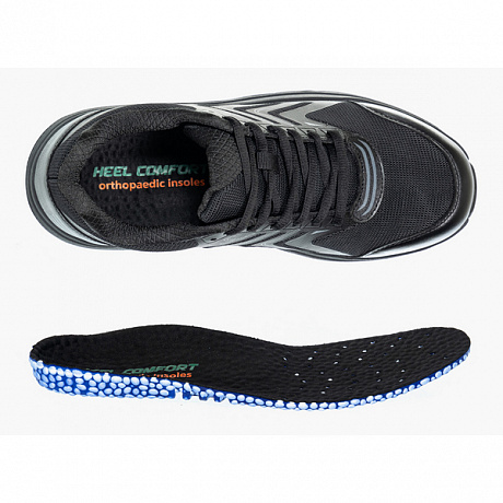 Кроссовки ортопедические Heel Comfort мужские HC-23079 черные. Изображение 5 из 5