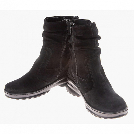 Полусапоги Medici утепленные женские 72074-28 антрацит. Изображение 2 из 3