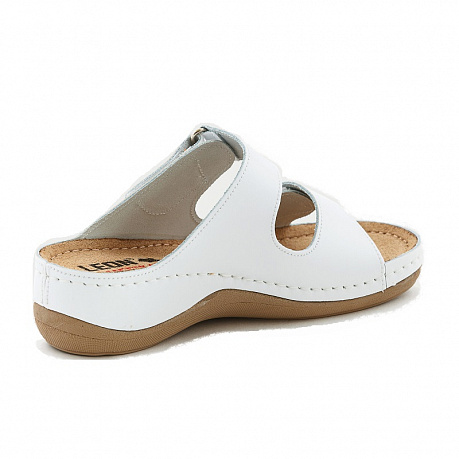 Сабо повседневные Leon medikal женские MED905W белые. Изображение 2 из 3
