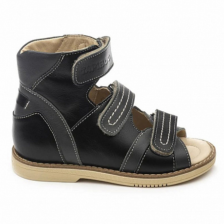 Сандали Тапибу для мальчиков FT-26016.19-SL12O.01 василек/черный. Изображение 4 из 5