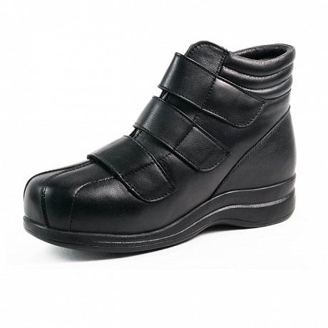 Полусапоги Dr. Spektor с шерстью женские Ш0112-К/Ш черные. Изображение 6 из 6