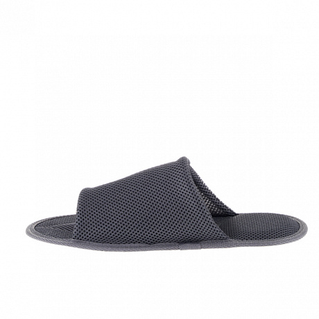 Тапочки Ortonik из текстиля TM-13 темно-серые. Изображение 7 из 7