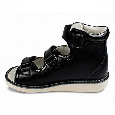 Сандали ортопедические Сурсил-Орто для девочек 15-324М черный. Изображение 2 из 2