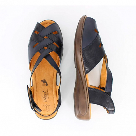 Сандали Аксель женские 2216 синие. Изображение 4 из 4