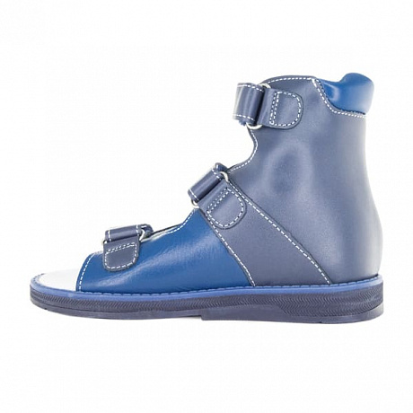 Сандали ортопедические Ортобум для мальчиков 71597-33 темно-синий ультрамарин. Изображение 2 из 4