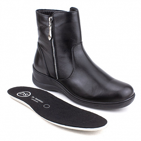 Полусапоги Dr. Spektor утепленные женские 6401-5B-0 черные. Изображение 5 из 7