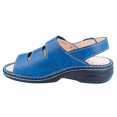 Сандали Finn Comfort Saloniki женские 02557 синий. Изображение 2 из 2