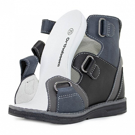 Сандали ортопедические Ортобум для мальчиков 71057-15 дымчатый сапфир. Изображение 4 из 6