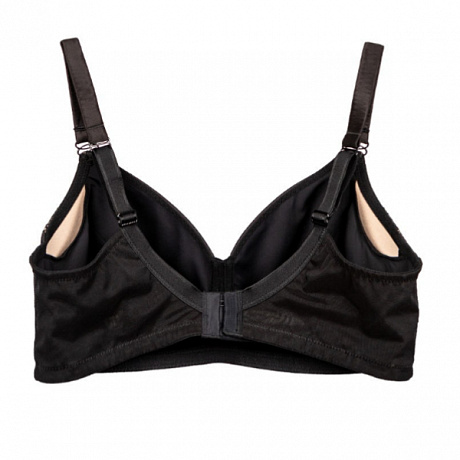 Бюстгальтер Megami для фиксации экзопротеза M9101 черный/телесный. Изображение 5 из 6