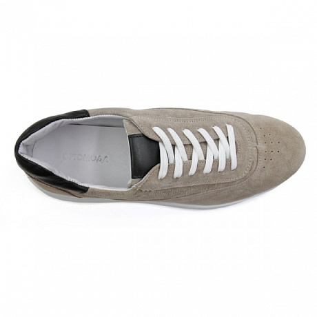 Кроссовки ортопедические Ортомода мужские 97153-C-003 бежевые. Изображение 3 из 5