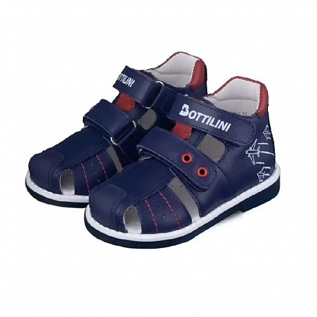 Сандалии Bottilini для мальчиков SO-311(1) синие. Изображение 2 из 6