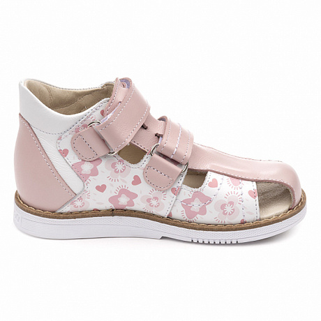 Сандали Тапибу для девочек FT-26033.20-OL05O.03 фиалка/розовый. Изображение 2 из 5