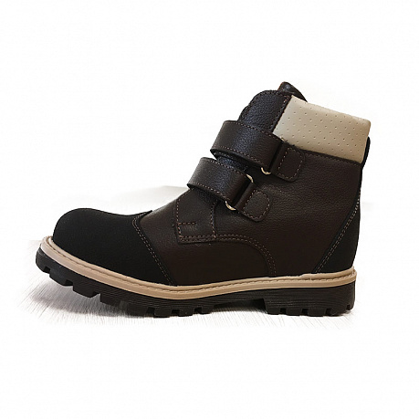 Ботинки ортопедические Твики утепленные для мальчиков TW-320 коричневые. Изображение 2 из 3