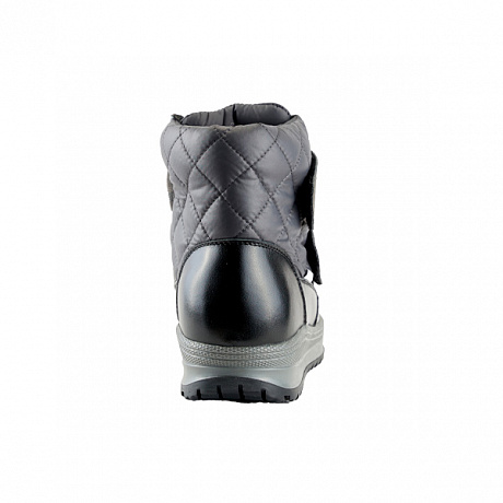 Полусапоги Dr. Spektor с шерстью женские Ш0416-В/ПЛ серый глянец. Изображение 4 из 4