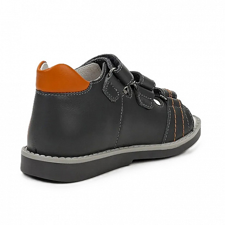 Сандалии Bottilini для мальчиков SO-312(3) серые. Изображение 3 из 4