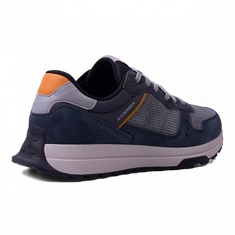 Кроссовки Strobbs мужские C3673-10 серый/синий. Изображение 2 из 4