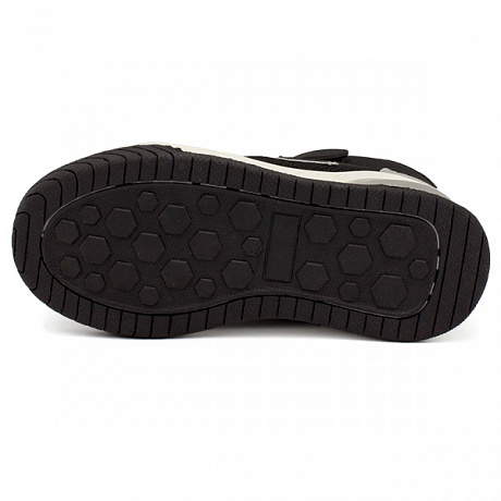 Кроссовки ортопедические Ортобум для мальчиков 30247-16 черные со звездами. Изображение 4 из 5