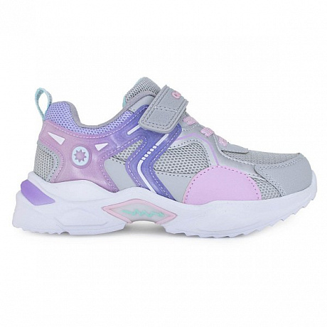 Кроссовки ортопедические Ортобум для девочек 33223-26 платиновые. Изображение 2 из 6