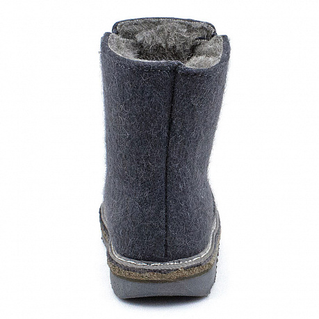 Унтоваленки Фома шерсть для мальчиков 23483 серые. Изображение 5 из 5