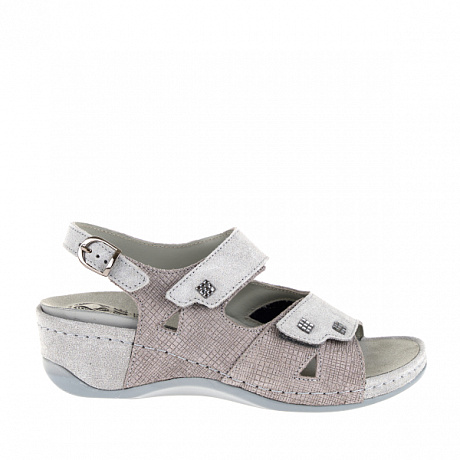 Сандали Mubb женские 766-18-5 белый-бежевый. Изображение 4 из 5