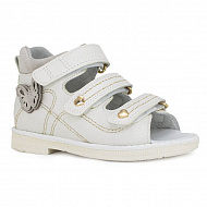 Сандали ортопедические Ортобум для девочек 27057-01 песочная бабочка.